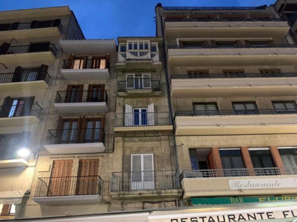 Erdizka, Centrico Apartamento Turistico Con La Mejor Vista Plaza De Los Fueros Estella Luaran gambar